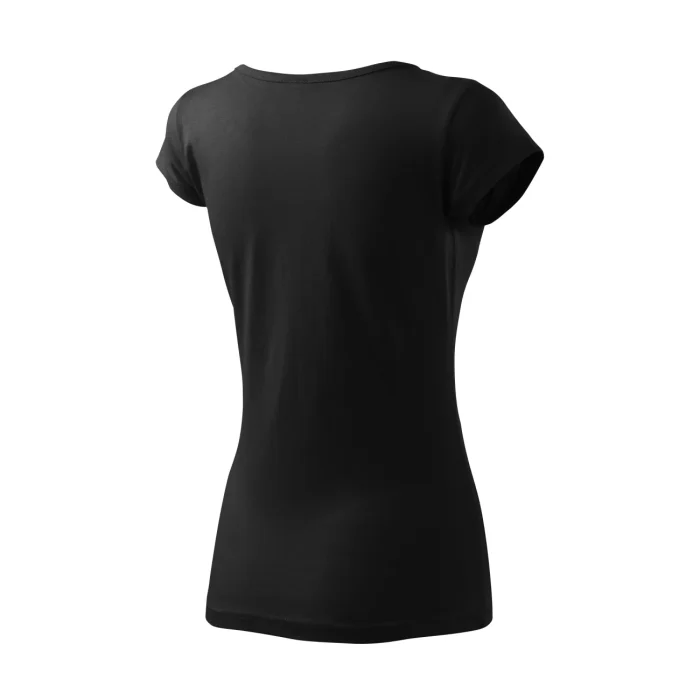 T-shirt damski Malfini Pure 122 czarna - obrazek 4