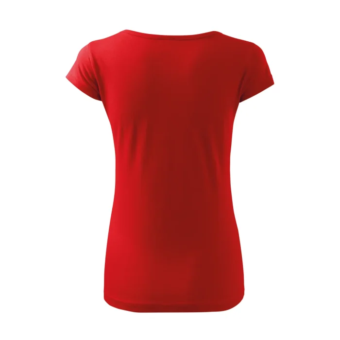 T-shirt damski Malfini Pure 122 czerwona - obrazek 3