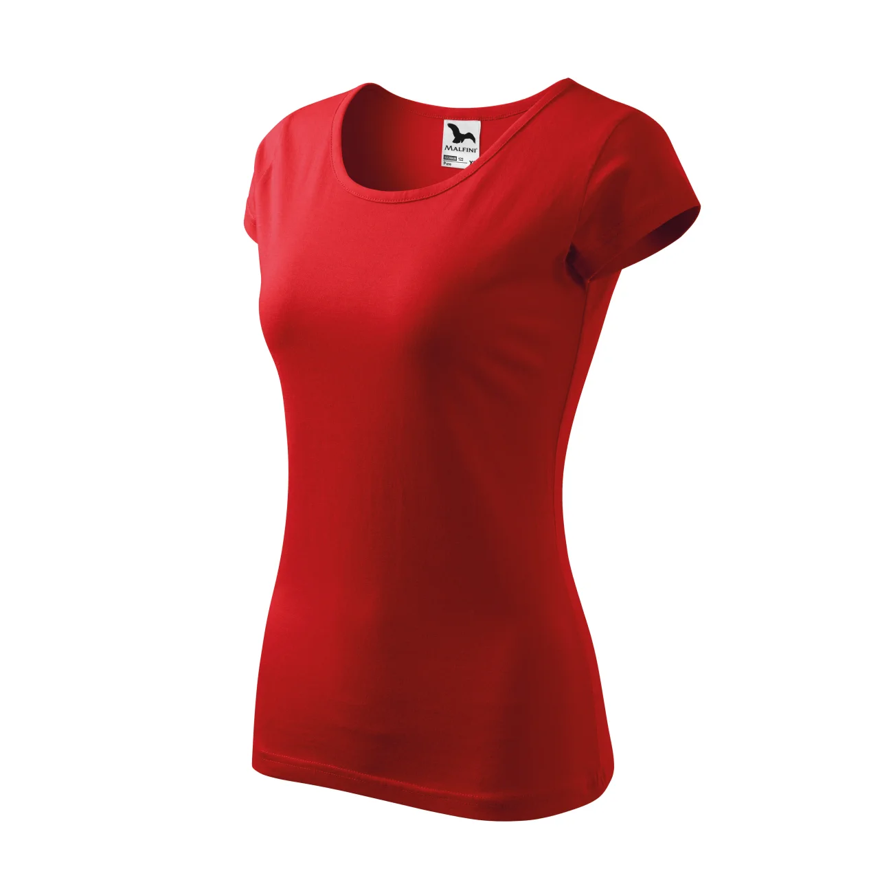 koszulka-t-shirt-pure-bawelna-malfini-122-07-czerwona-3 T-shirt damski Malfini Pure 122 czerwona - obrazek 1