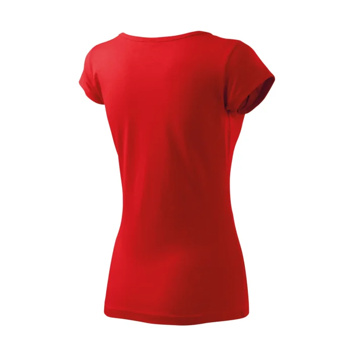 T-shirt damski Malfini Pure 122 czerwona - obrazek 4