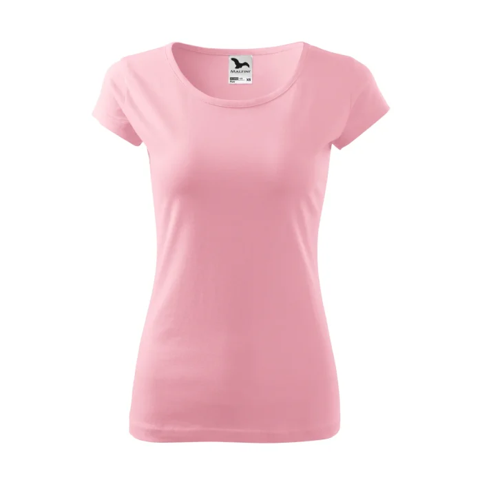 T-shirt damski Malfini Pure 122  różowa - obrazek 2