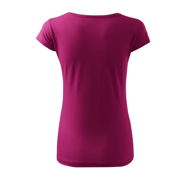 T-shirt damski Malfini Pure 122 fuksja - obrazek 3