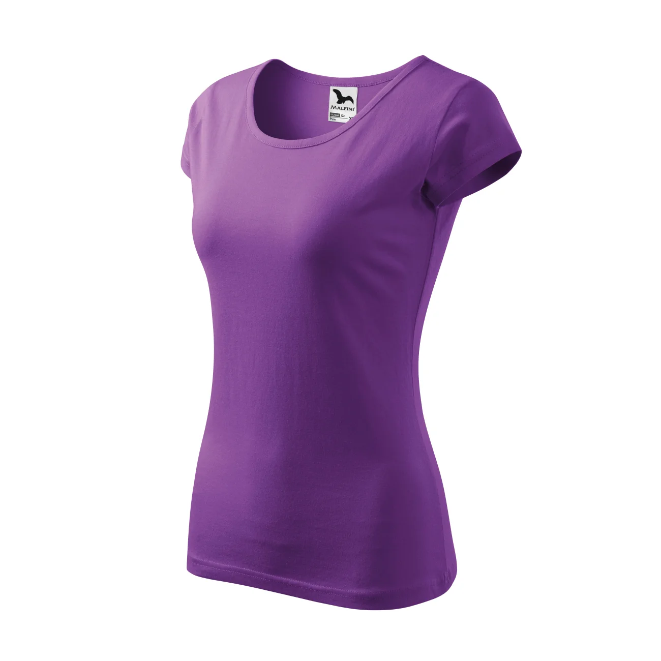 koszulka-t-shirt-pure-bawelna-malfini-122-64-fioletowy-3 T-shirt damski Malfini Pure 122 fioletowy - obrazek 1
