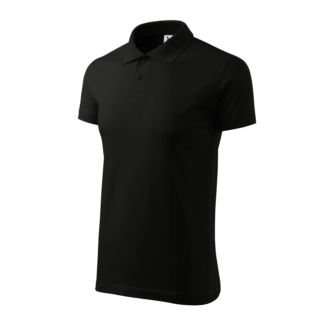 koszulka-t-shirt-single-bawelna-malfini-202-01-czarna-3 Koszulka polo męska Malfini Single J. 202 czarna - obrazek 1