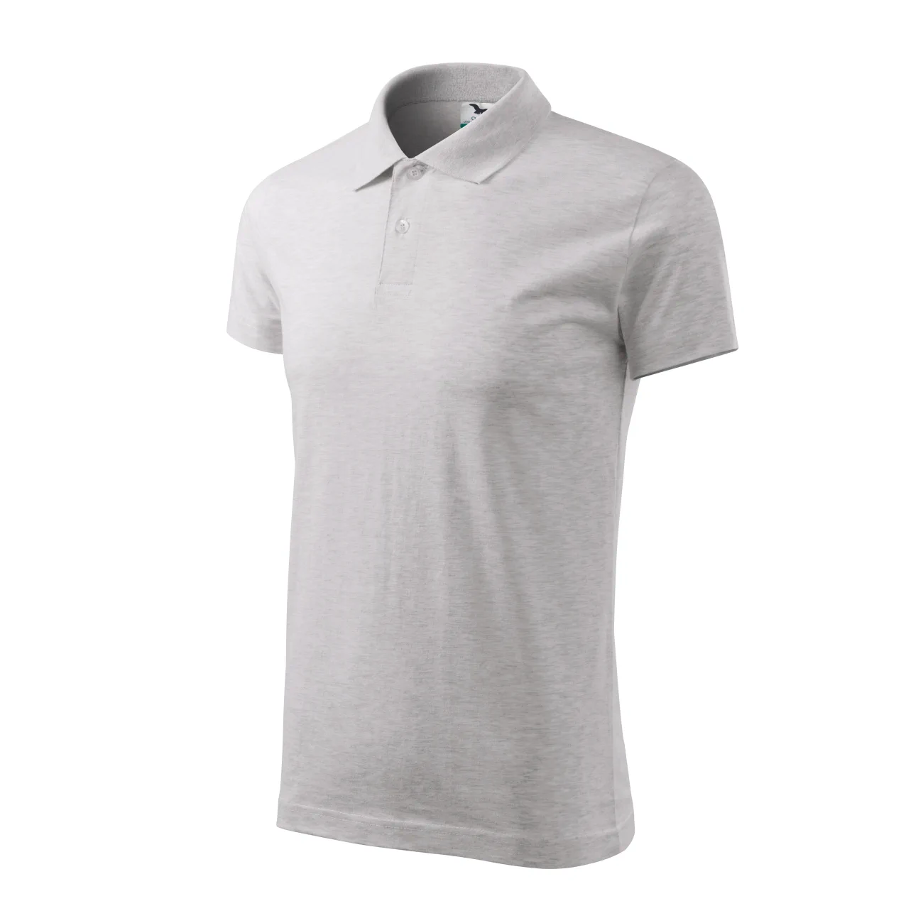 koszulka-t-shirt-single-bawelna-malfini-202-03-jasnoszary-melanz-3 Koszulka polo męska Malfini Single J. 202 jasnoszary melanż - obrazek 1