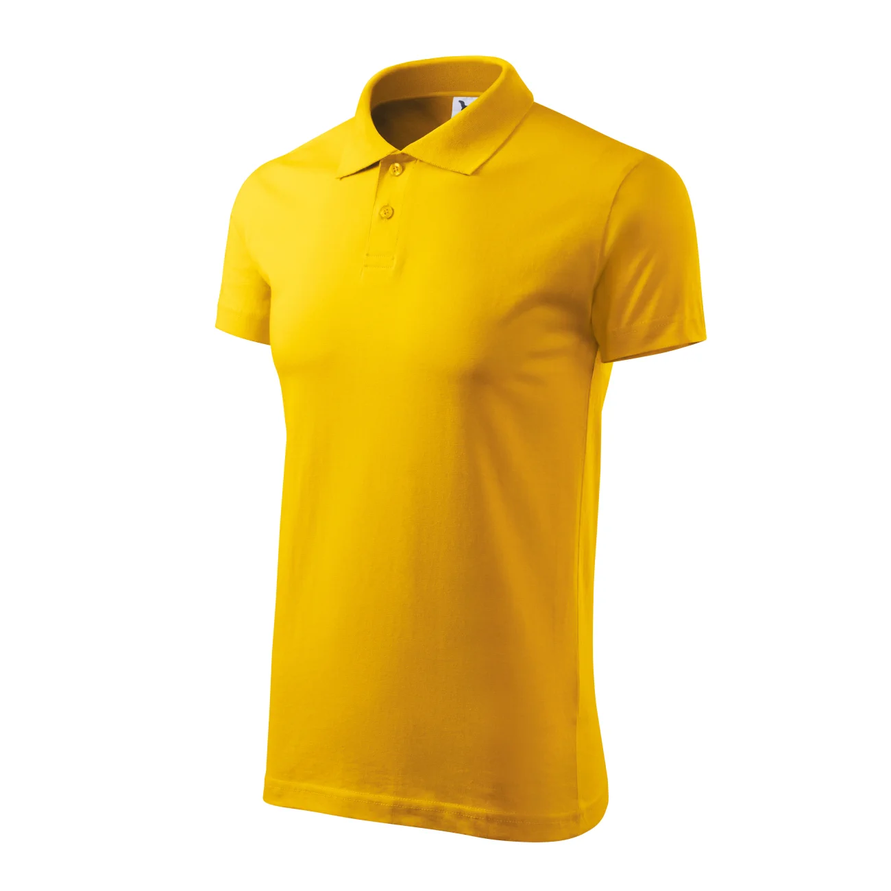 koszulka-t-shirt-single-bawelna-malfini-202-04-zolty-3 Koszulka polo męska Malfini Single J. 202 żółta - obrazek 1
