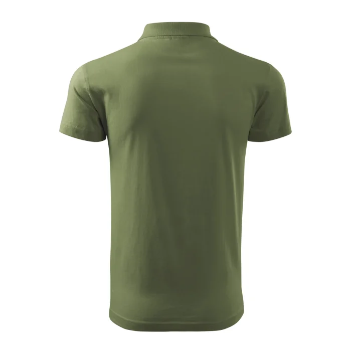 Koszulka polo męska Malfini Single J. 202 khaki - obrazek 3