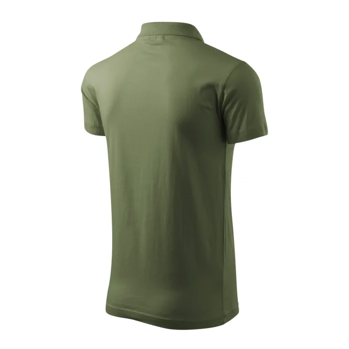 Koszulka polo męska Malfini Single J. 202 khaki - obrazek 4