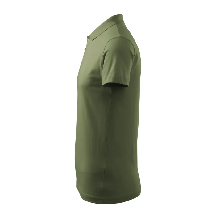 Koszulka polo męska Malfini Single J. 202 khaki - obrazek 5