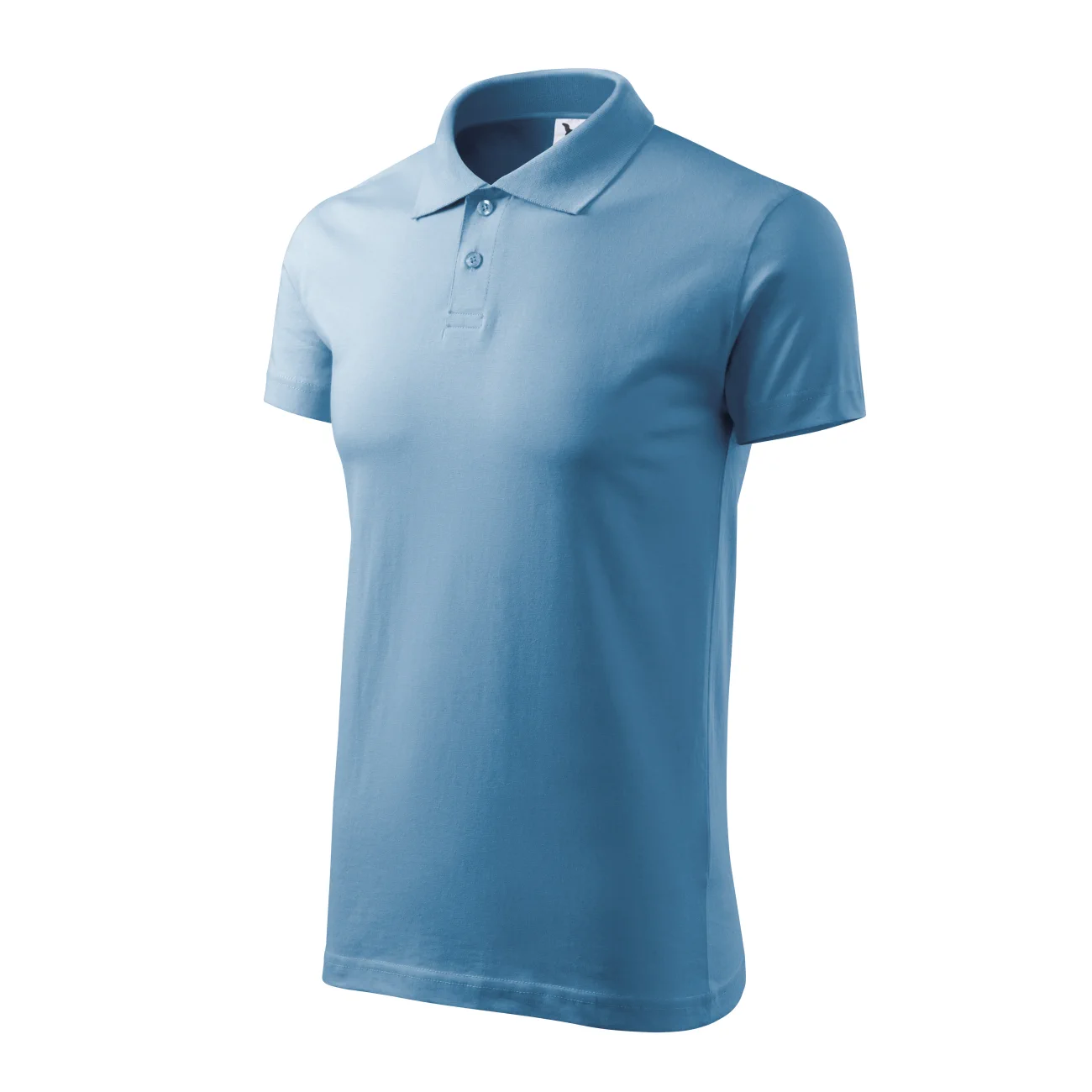 koszulka-t-shirt-single-bawelna-malfini-202-14-lazurowy-3 Koszulka polo męska Malfini Single J. 202 lazur - obrazek 1