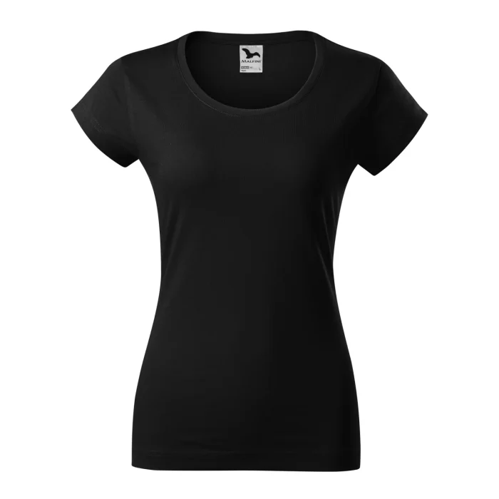 T-shirt damski Malfini Viper 161 czarny - obrazek 2