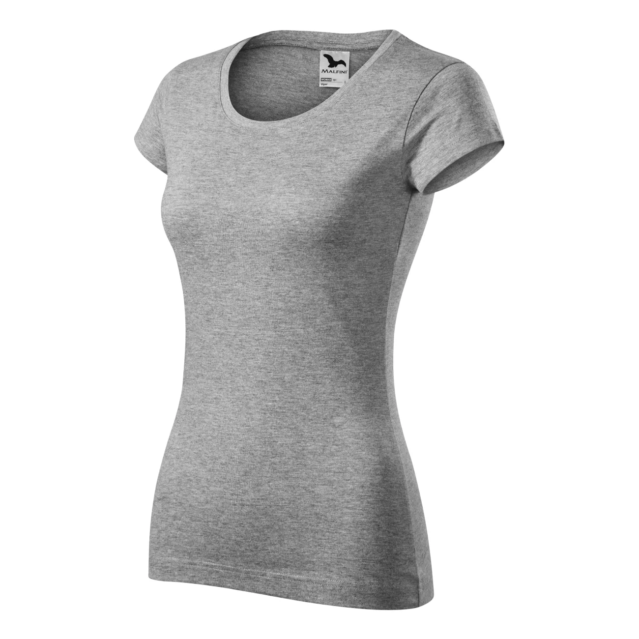 koszulka-t-shirt-viper-damska-malfini-161-12-ciemnoszary-melanz-3 T-shirt damski Malfini Viper 161 ciemnoszary melanż - obrazek 1