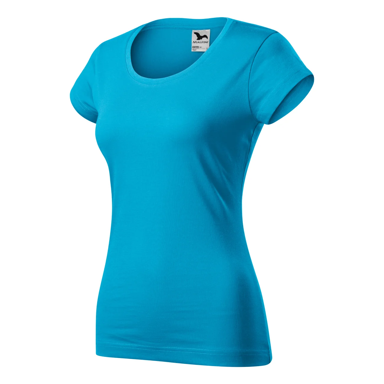 koszulka-t-shirt-viper-damska-malfini-161-44-turkus-3 T-shirt damski Malfini Viper 161 turkusowy - obrazek 1