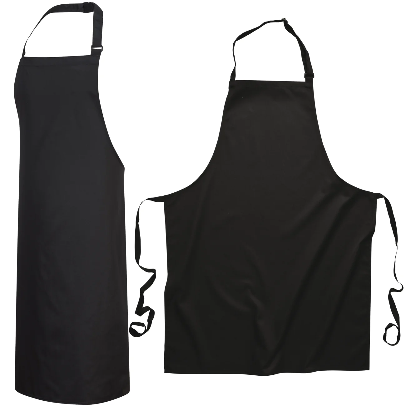 fartuch-gastronomiczny-portwest-s841-czarny-3 Fartuch kucharski przedni Portwest czarny S841 - obrazek 1