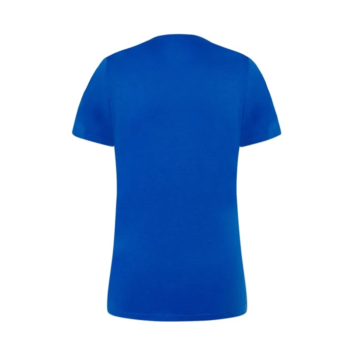 T-shirt damski JHK TSRLCMFP V-neck chabrowy - obrazek 2