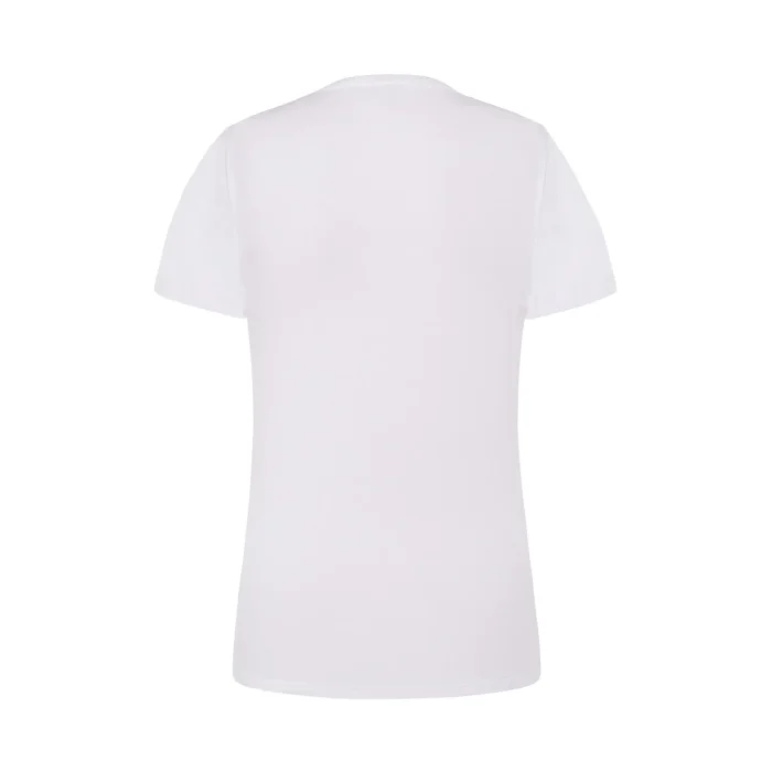 T-shirt damski JHK TSRLCMFP V-neck biały - obrazek 2