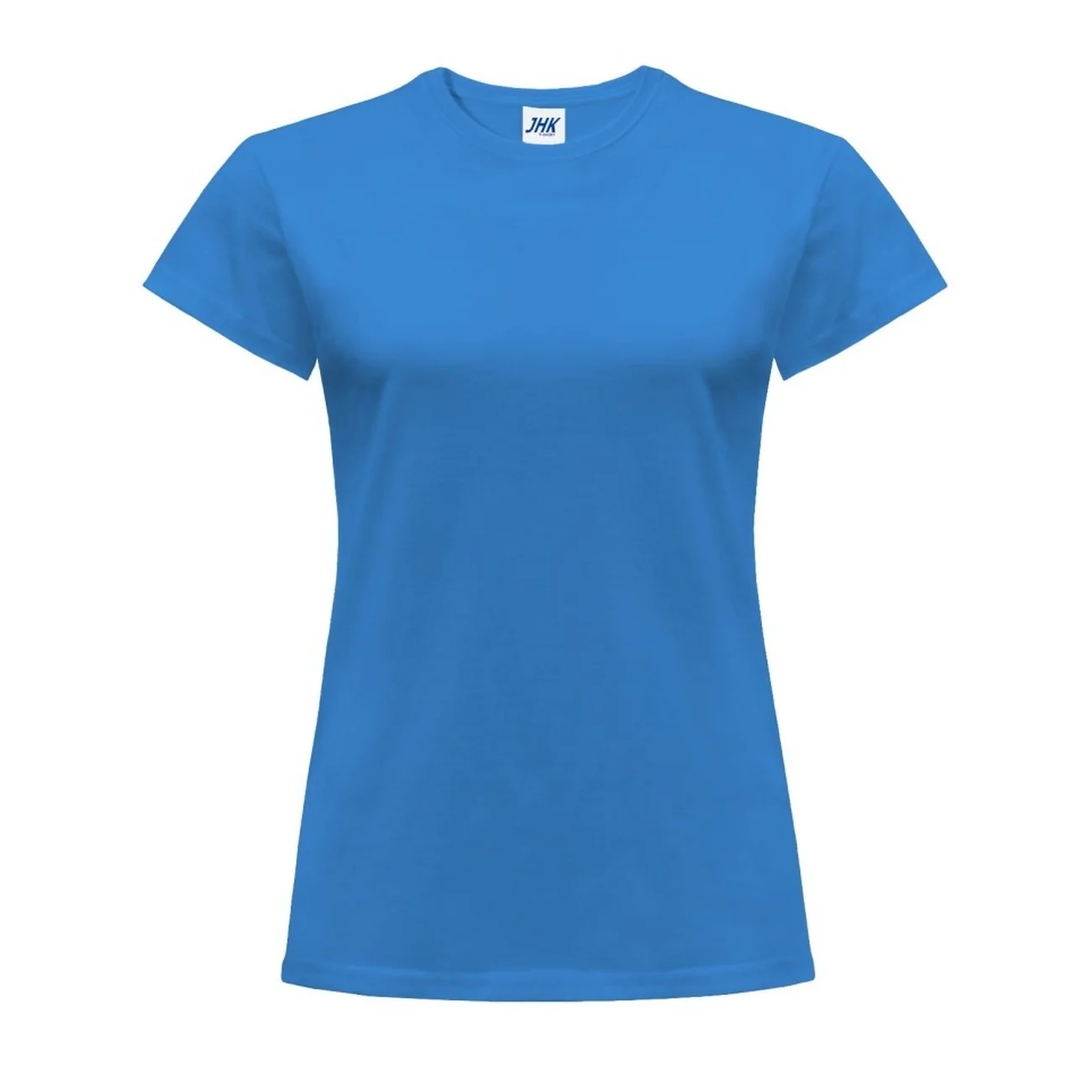 t-shirt-damski-koszulka-jhk-taliowana-tsrlcmf-az-jasnoniebieska-1 T-shirt damski JHK TSRL 150 azzure - obrazek 1