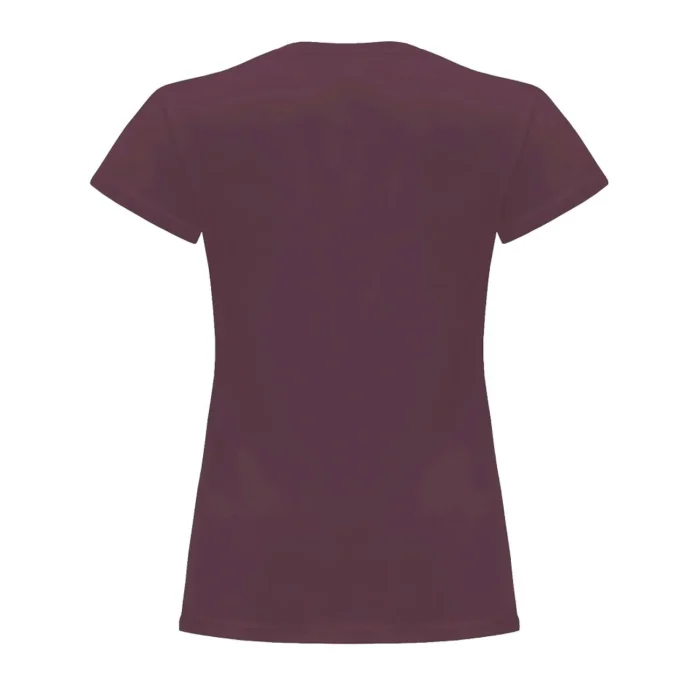 T-shirt damski JHK TSRL 150 bordowy - obrazek 2