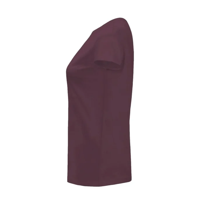 T-shirt damski JHK TSRL 150 bordowy - obrazek 3