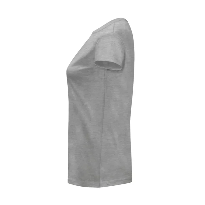 T-shirt damski JHK TSRL 150 szary melanż - obrazek 3