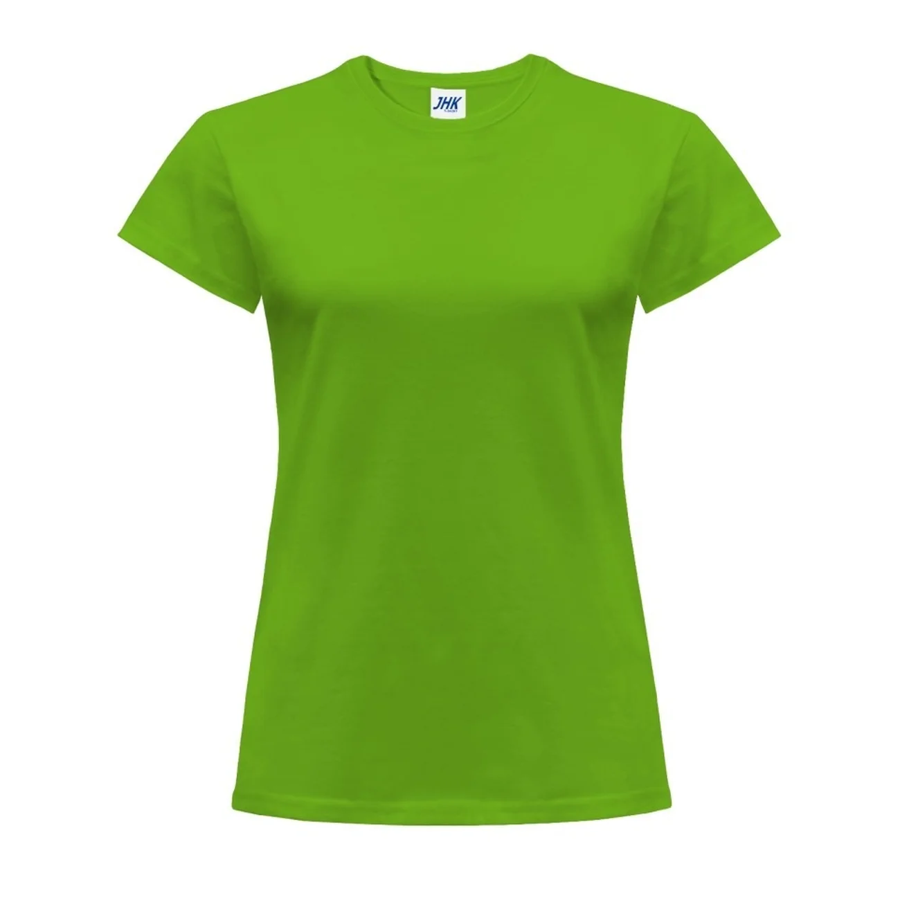 t-shirt-damski-koszulka-jhk-taliowana-tsrlcmf-lm-limonkowy-1 T-shirt damski JHK TSRL 150 limonkowy - obrazek 1