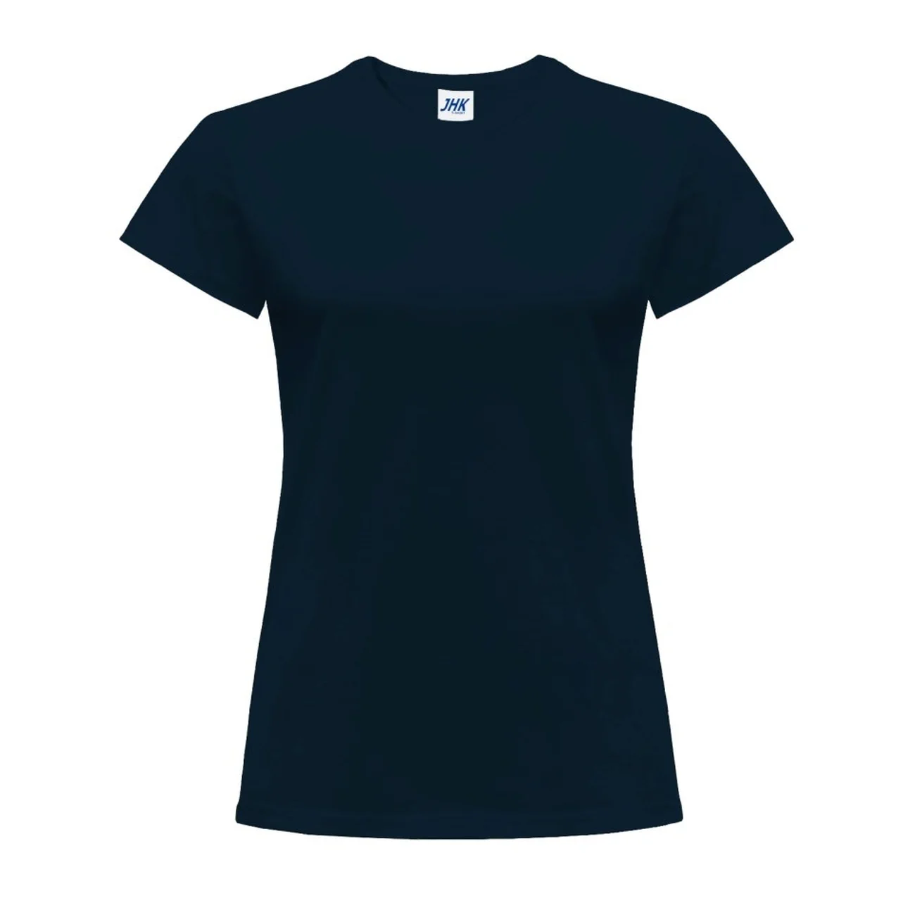 t-shirt-damski-koszulka-jhk-taliowana-tsrlcmf-ny-granatowa-1 T-shirt damski JHK TSRL 150 granatowy - obrazek 1