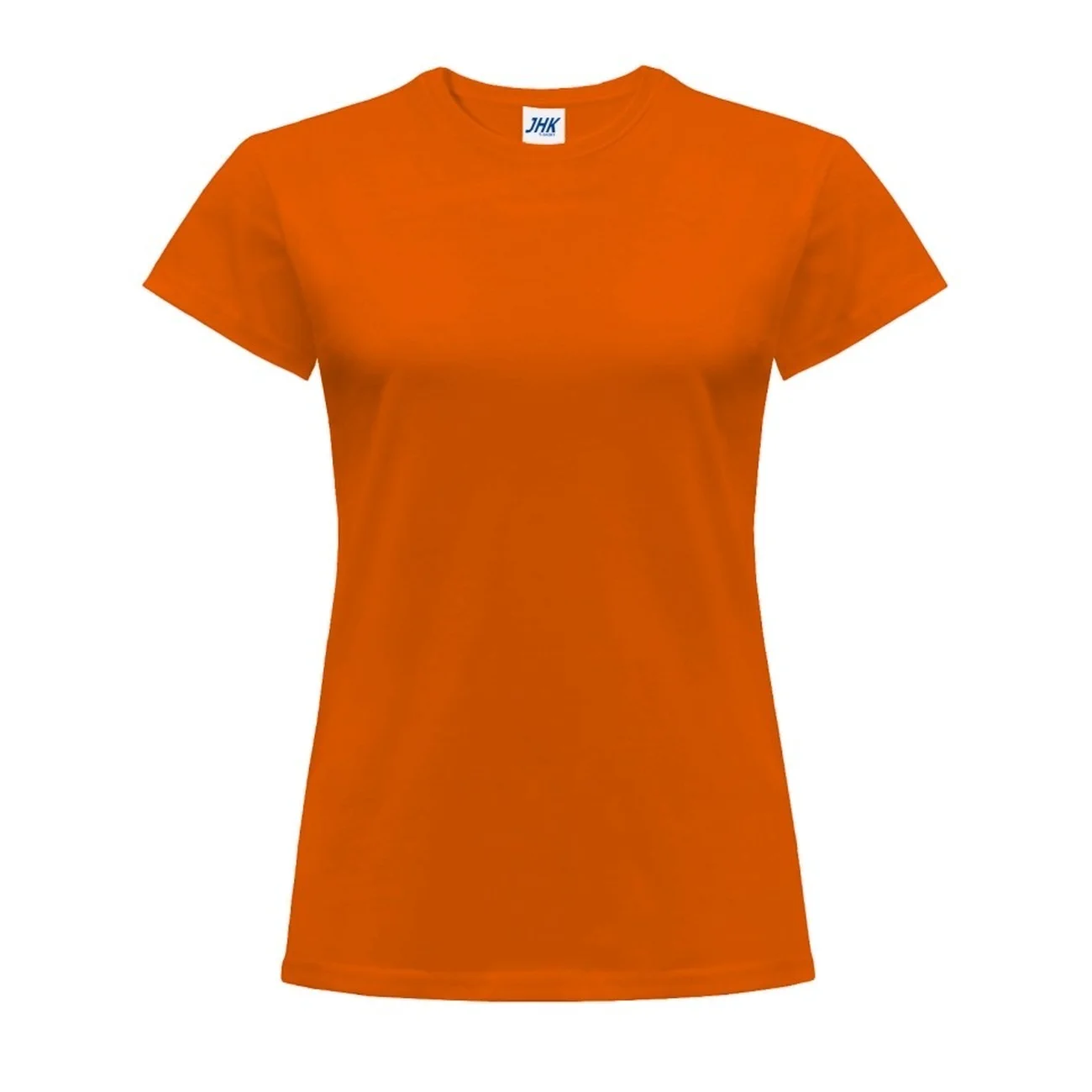 t-shirt-damski-koszulka-jhk-taliowana-tsrlcmf-og-pomaranczowa-1 T-shirt damski JHK TSRL 150 pomarańczowy - obrazek 1