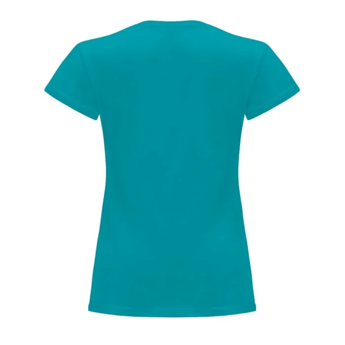 T-shirt damski JHK TSRL 150 turkusowy - obrazek 2
