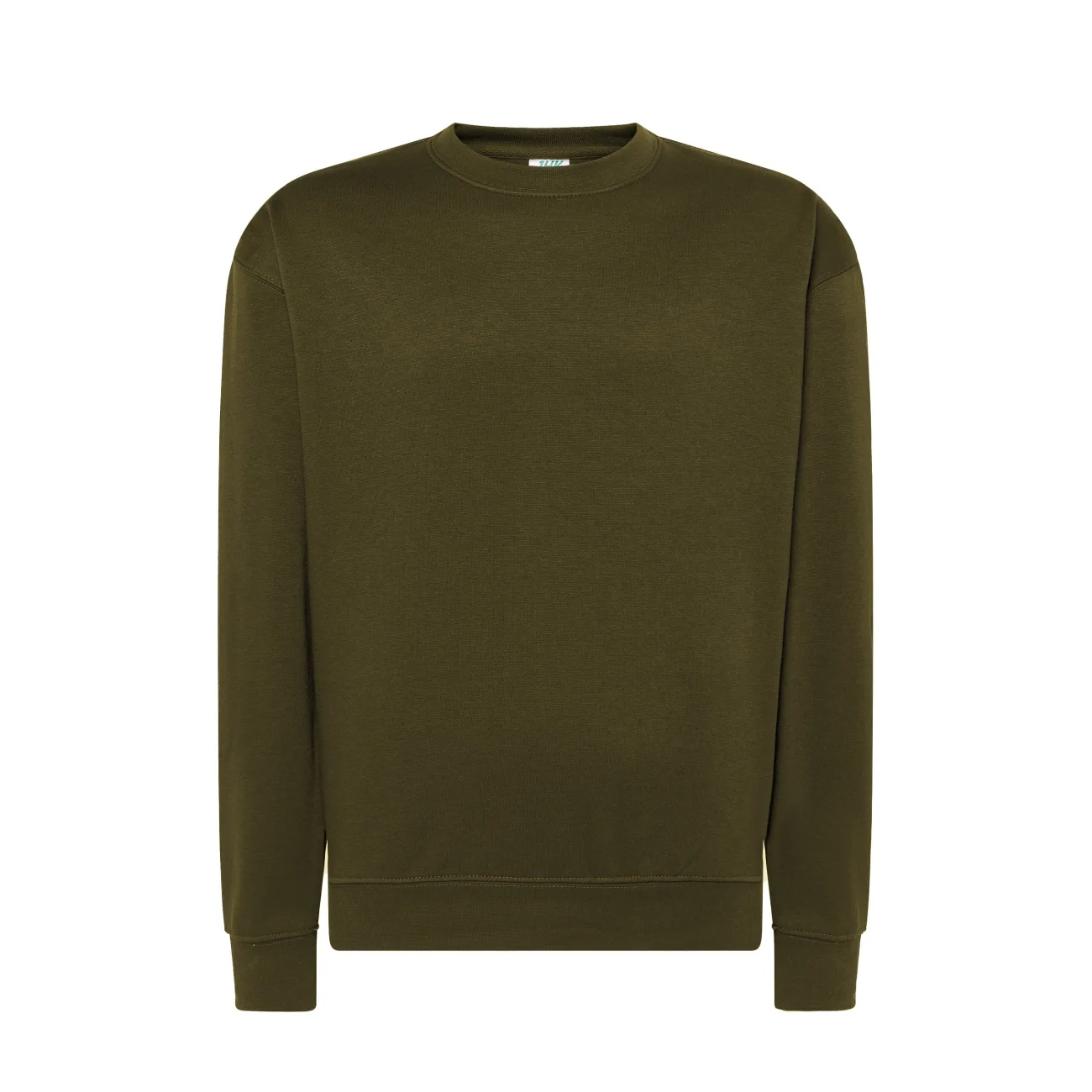 bluza-swra-290-unisex-jhk-klasyczna dresowa-khaki-1 Bluza unisex JHK SWRA 290 khaki - obrazek 1