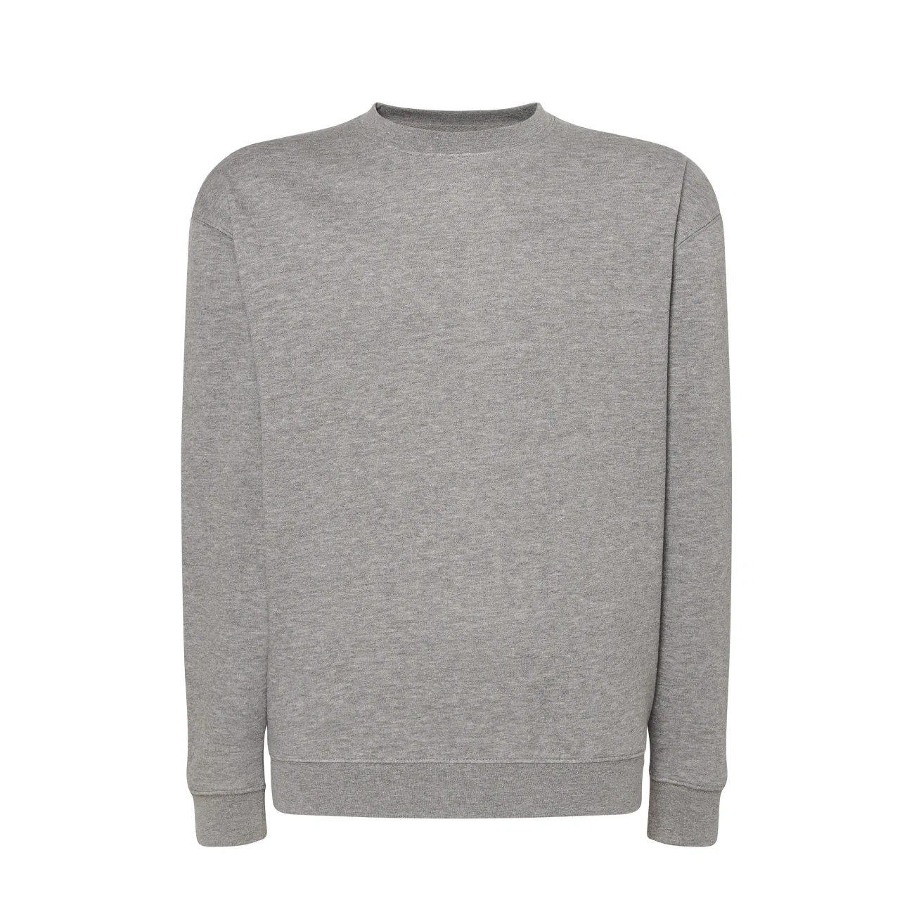 bluza-swra-290-unisex-jhk-klasyczna dresowa-szary-melanz-1 Bluza unisex JHK SWRA 290 szary melanż - obrazek 1