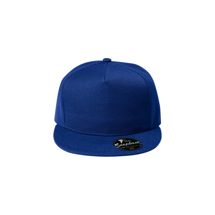 Czapka z daszkiem unisex Malfini Rap 5P 301 chabrowa - obrazek 3