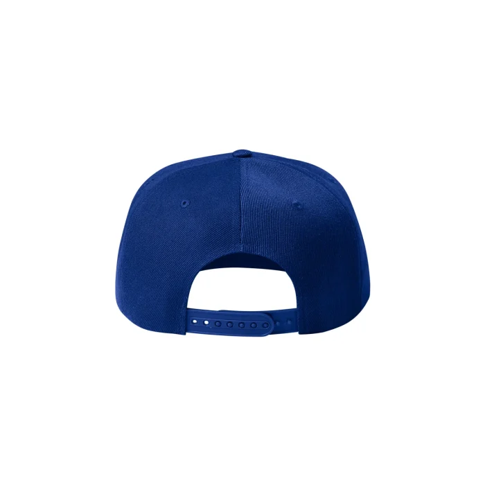 Czapka z daszkiem unisex Malfini Rap 5P 301 chabrowa - obrazek 2