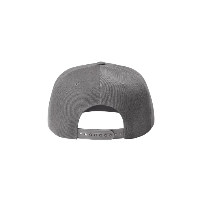 Czapka z daszkiem unisex Malfini Rap 5P 301 szara - obrazek 2