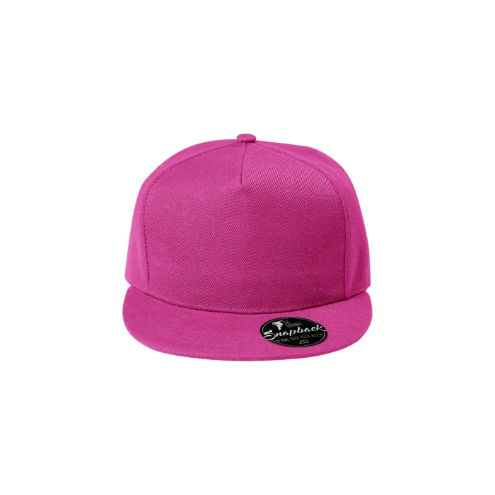 Czapka z daszkiem unisex Malfini Rap 5P 301 purpurowa - obrazek 3