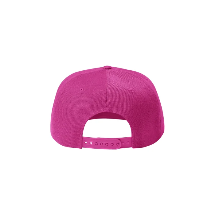 Czapka z daszkiem unisex Malfini Rap 5P 301 purpurowa - obrazek 2