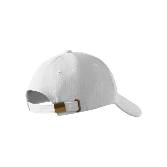 Czapka z daszkiem unisex Malfini 6P 305 biała - obrazek 2