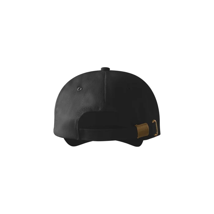 Czapka z daszkiem unisex Malfini 6P 305 czarna - obrazek 4