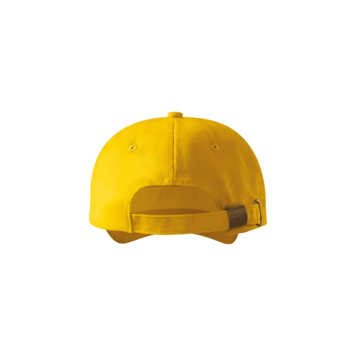 Czapka z daszkiem unisex Malfini 6P 305 żółta - obrazek 2