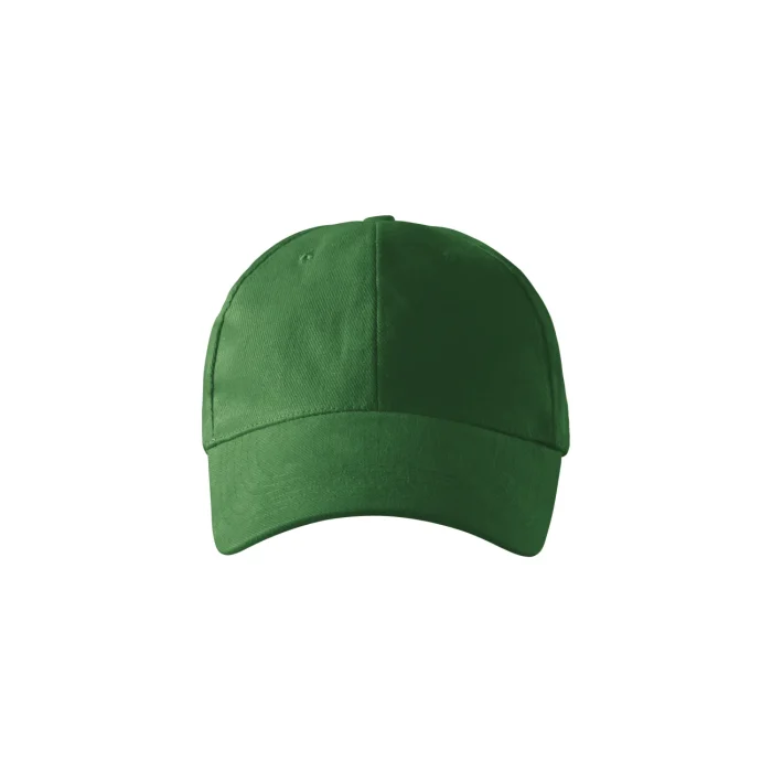 Czapka z daszkiem unisex Malfini 6P 305 zieleń butelkowa - obrazek 4