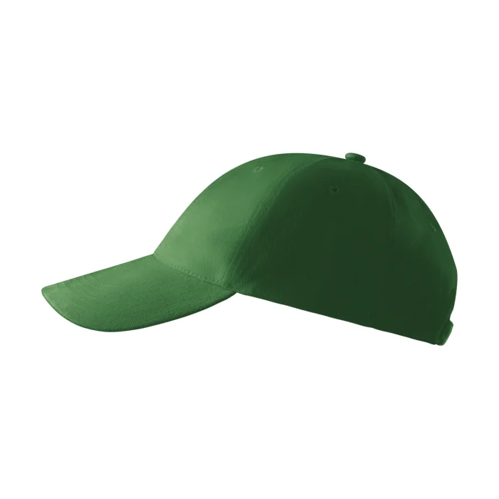 Czapka z daszkiem unisex Malfini 6P 305 zieleń butelkowa - obrazek 5