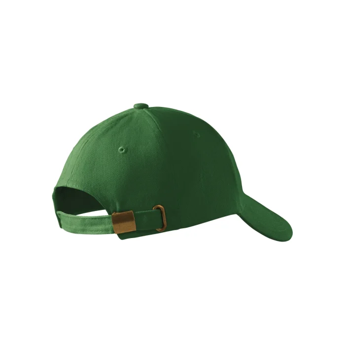 Czapka z daszkiem unisex Malfini 6P 305 zieleń butelkowa - obrazek 3