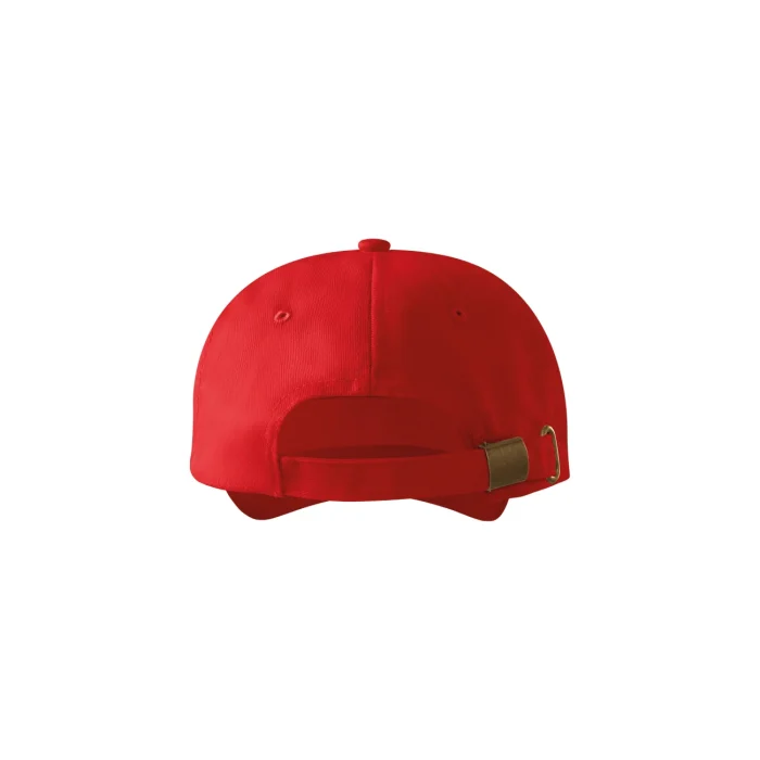 Czapka z daszkiem unisex Malfini 6P 305 czerwona - obrazek 2