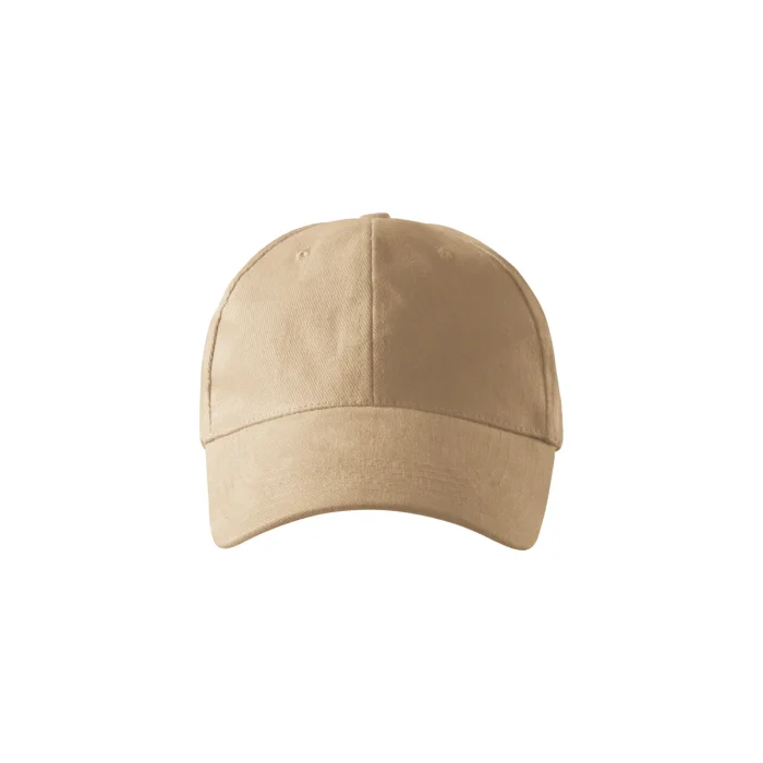 Czapka z daszkiem unisex Malfini 6P 305 piaskowa - obrazek 4