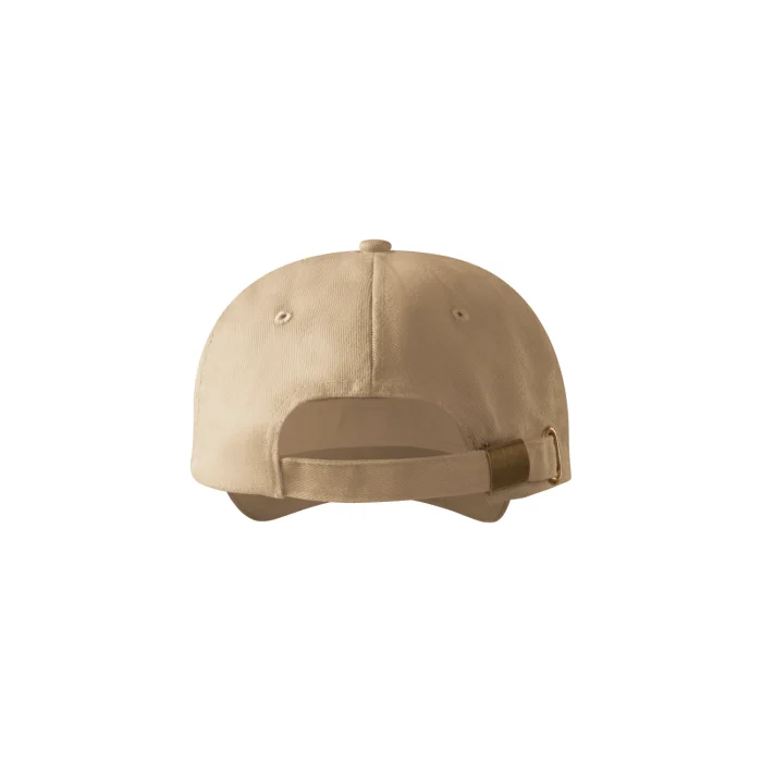 Czapka z daszkiem unisex Malfini 6P 305 piaskowa - obrazek 3