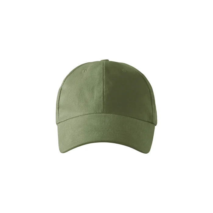 Czapka z daszkiem unisex Malfini 6P 305 khaki - obrazek 5