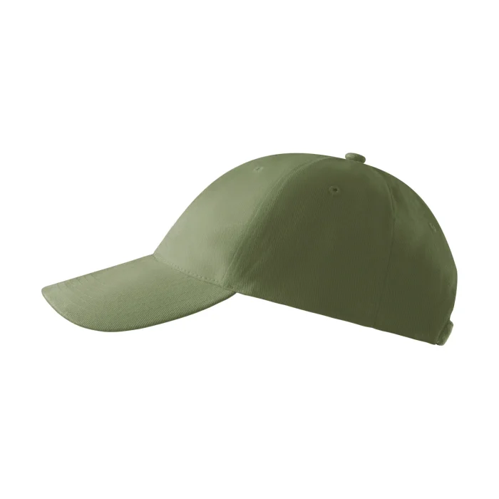 Czapka z daszkiem unisex Malfini 6P 305 khaki - obrazek 4