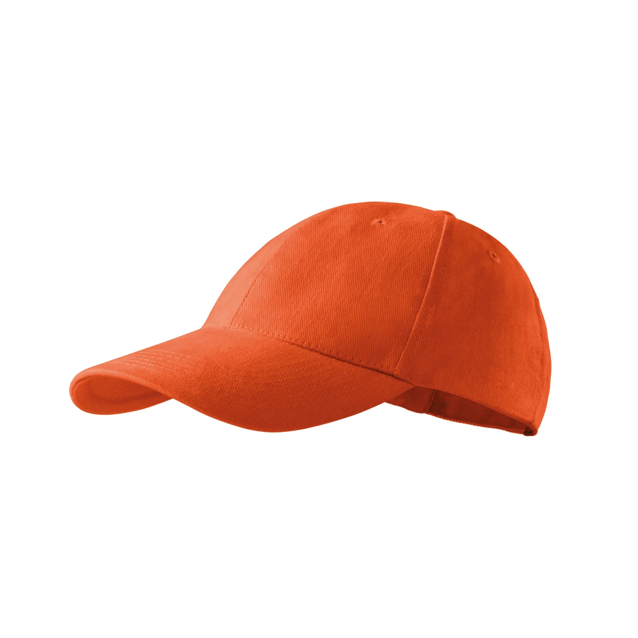 czapka-z-daszkiem-6-paneli-malfini-305-bawelna-11-pomaranczowy4 Czapka z daszkiem unisex Malfini 6P 305 pomarańczowa - obrazek 1