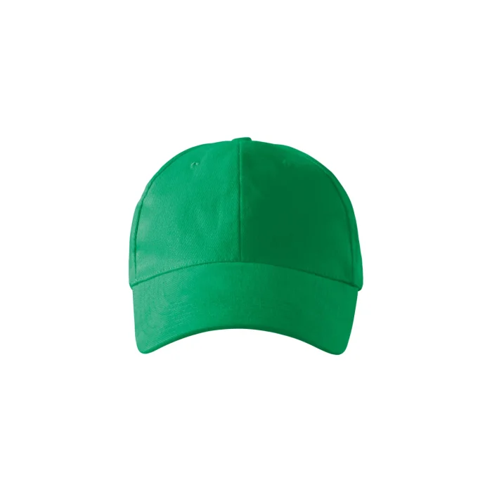 Czapka z daszkiem unisex Malfini 6P 305 zieleń trawy - obrazek 5