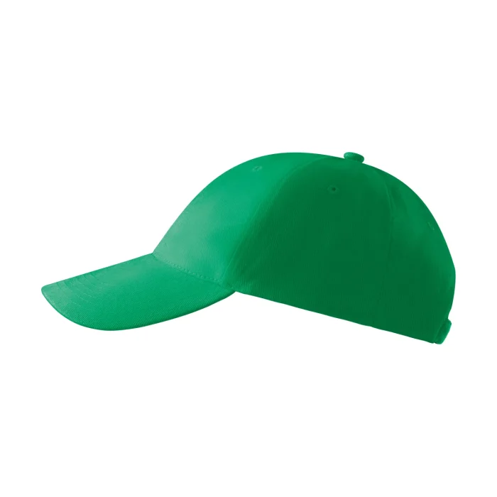 Czapka z daszkiem unisex Malfini 6P 305 zieleń trawy - obrazek 4