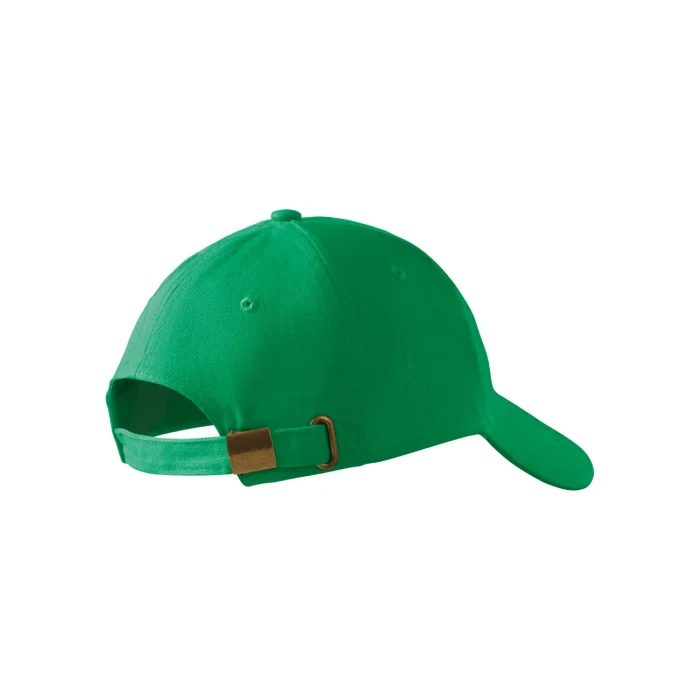 Czapka z daszkiem unisex Malfini 6P 305 zieleń trawy - obrazek 3